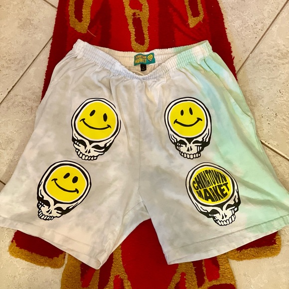 Grateful Dead x Chinatown Market sweat shorts size Large - Picture 1 of 7